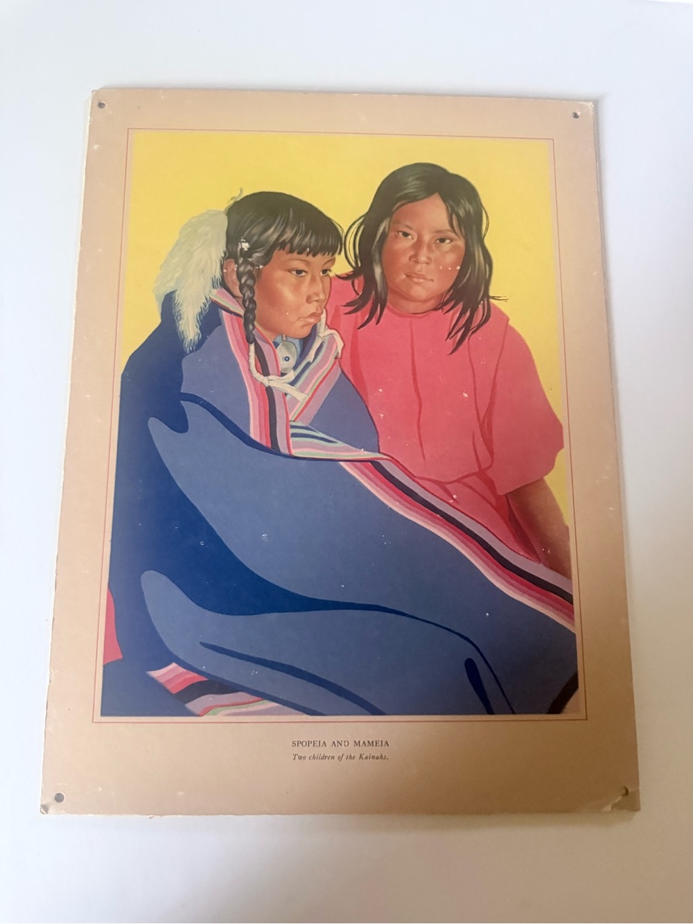 Vintage Art Print - winold Reiss